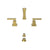 Newport Brass 2049 Secant Bidet Set