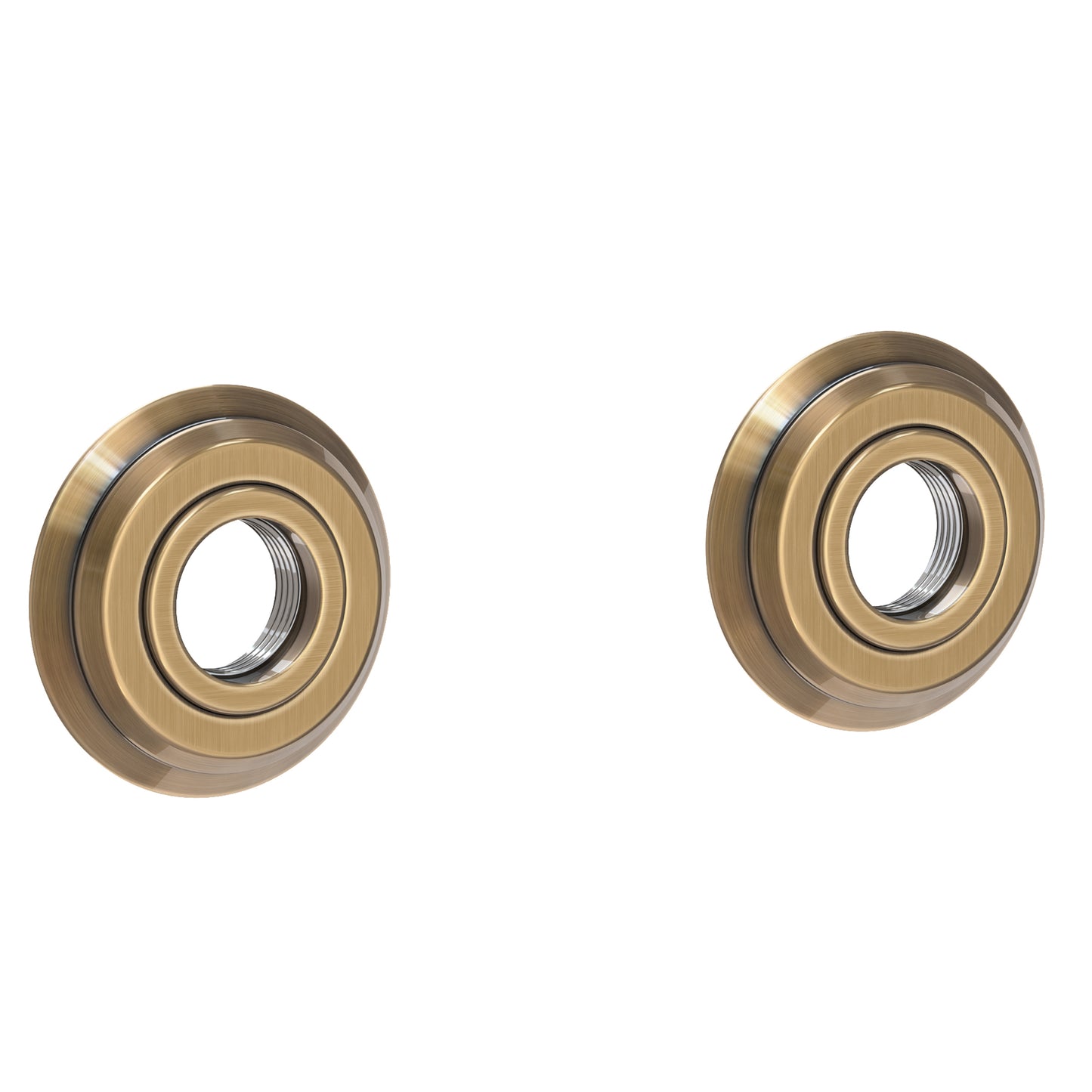 Newport Brass 2400-2400 Aylesbury Grab Bar Decorative Rings & Mounting Kit
