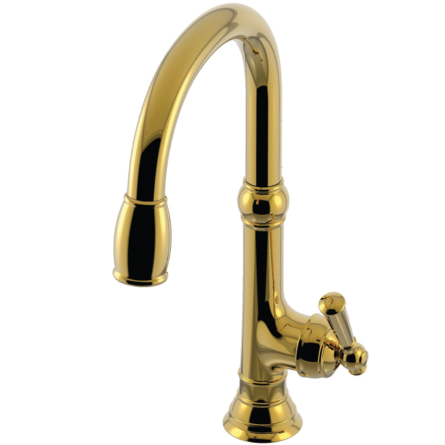 Newport Brass 2470-5103 Jacobean Pull-Down Kitchen Faucet