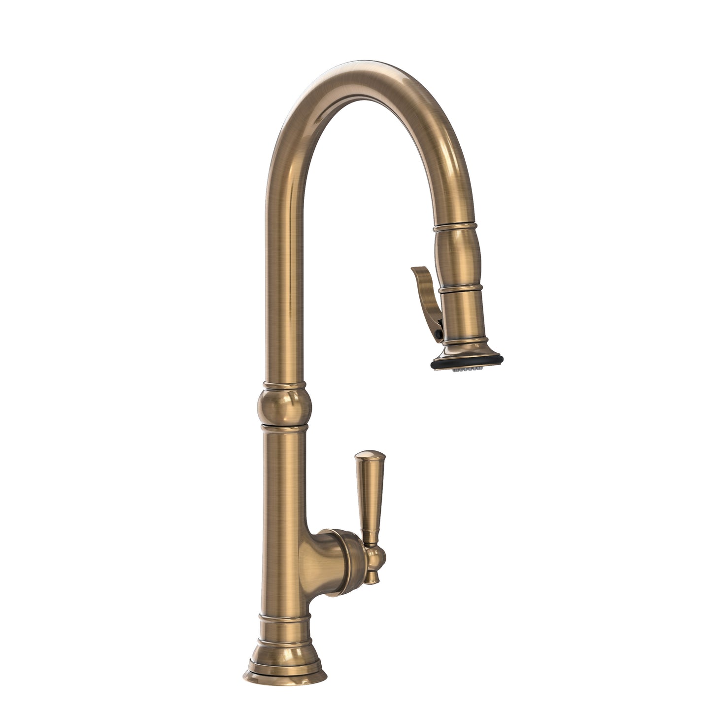 Newport Brass 2470-5183 Jacobean Pull-Down Kitchen Faucet - Trigger Spray