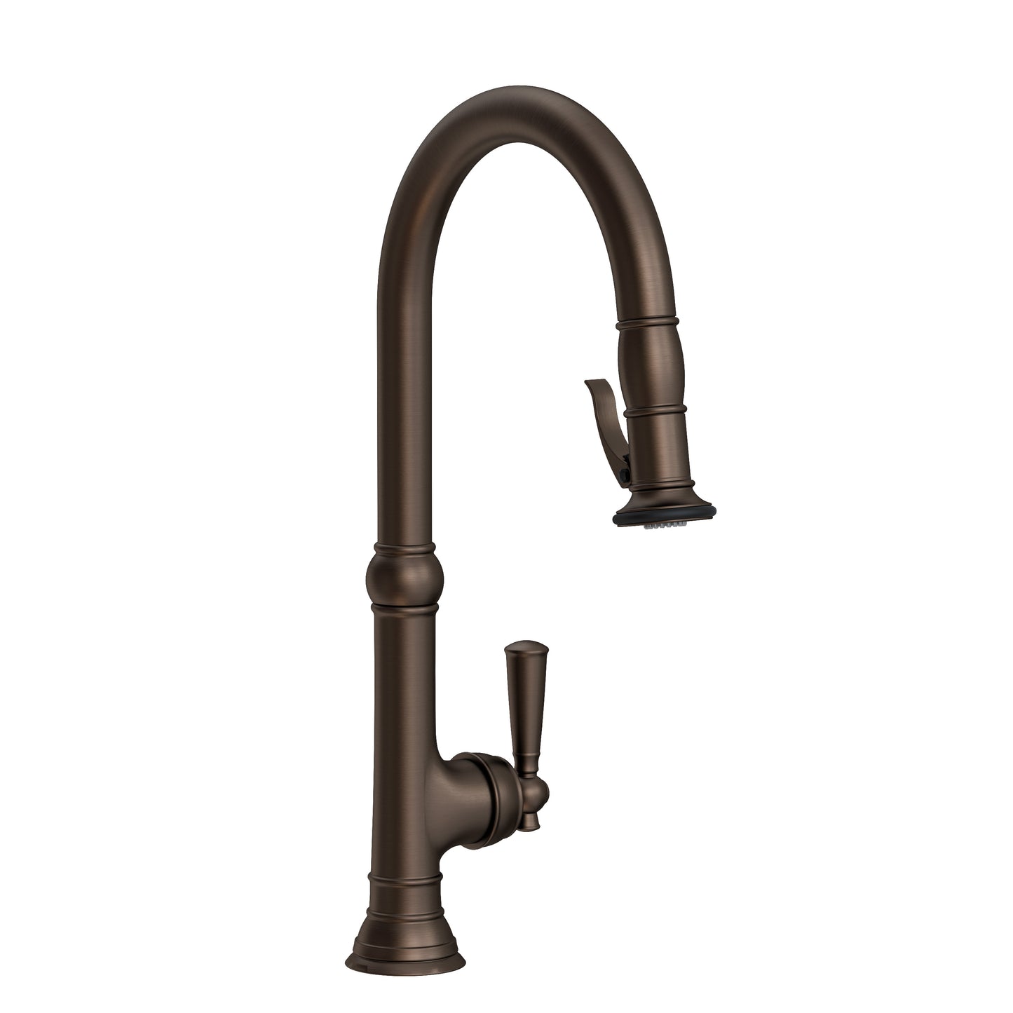 Newport Brass 2470-5183 Jacobean Pull-Down Kitchen Faucet - Trigger Spray