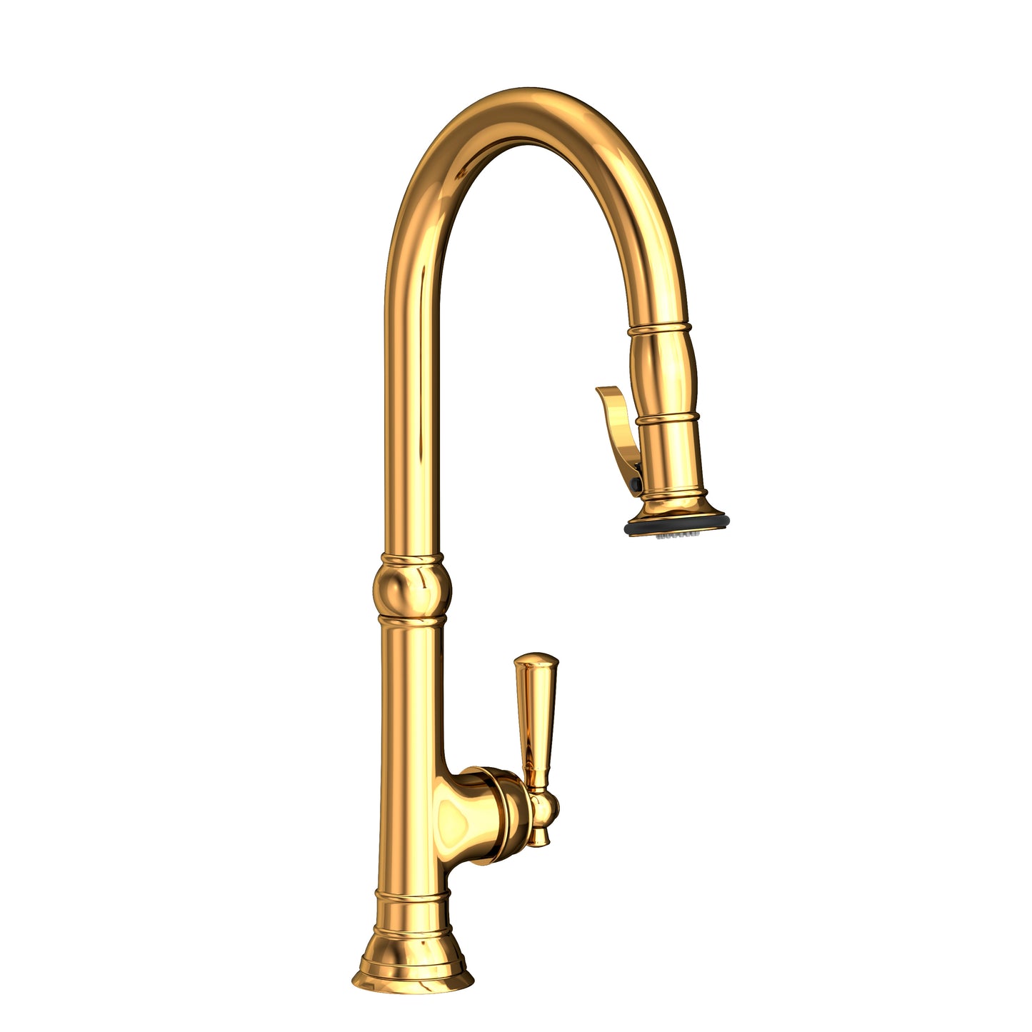 Newport Brass 2470-5183 Jacobean Pull-Down Kitchen Faucet - Trigger Spray