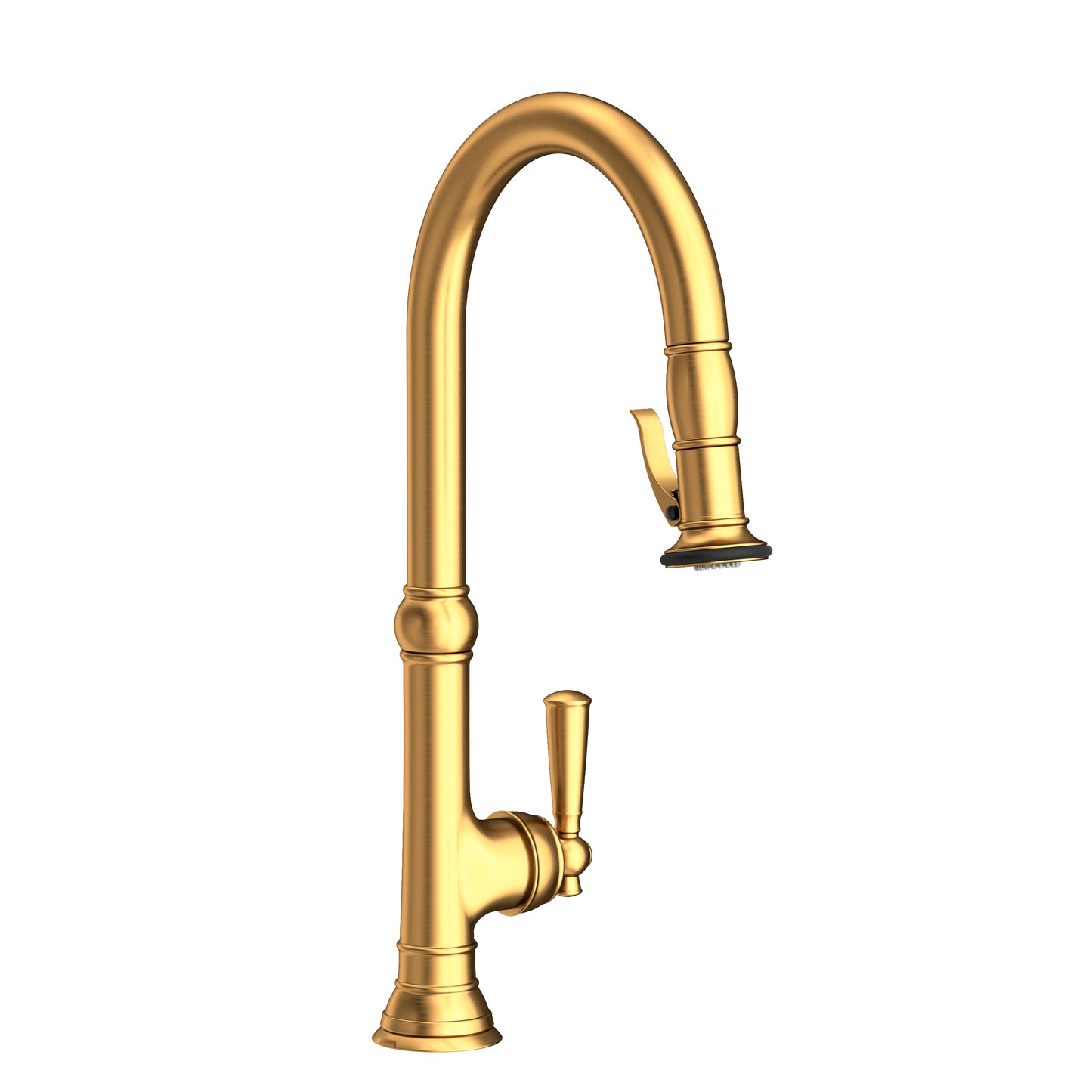 Newport Brass 2470-5183 Jacobean Pull-Down Kitchen Faucet - Trigger Spray