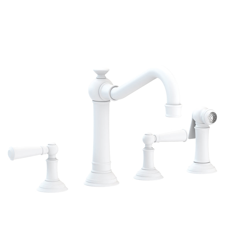 Newport Brass 2470-5433 Jacobean Kitchen Faucet with Side Spray