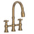Newport Brass 2470-5462 Jacobean Kitchen Bridge Pull-Down Faucet