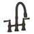 Newport Brass 2470-5463 Jacobean Kitchen Bridge Pull-Down Faucet