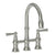 Newport Brass 2470-5463 Jacobean Kitchen Bridge Pull-Down Faucet
