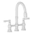 Newport Brass 2470-5463 Jacobean Kitchen Bridge Pull-Down Faucet