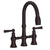 Newport Brass 2470-5463 Jacobean Kitchen Bridge Pull-Down Faucet