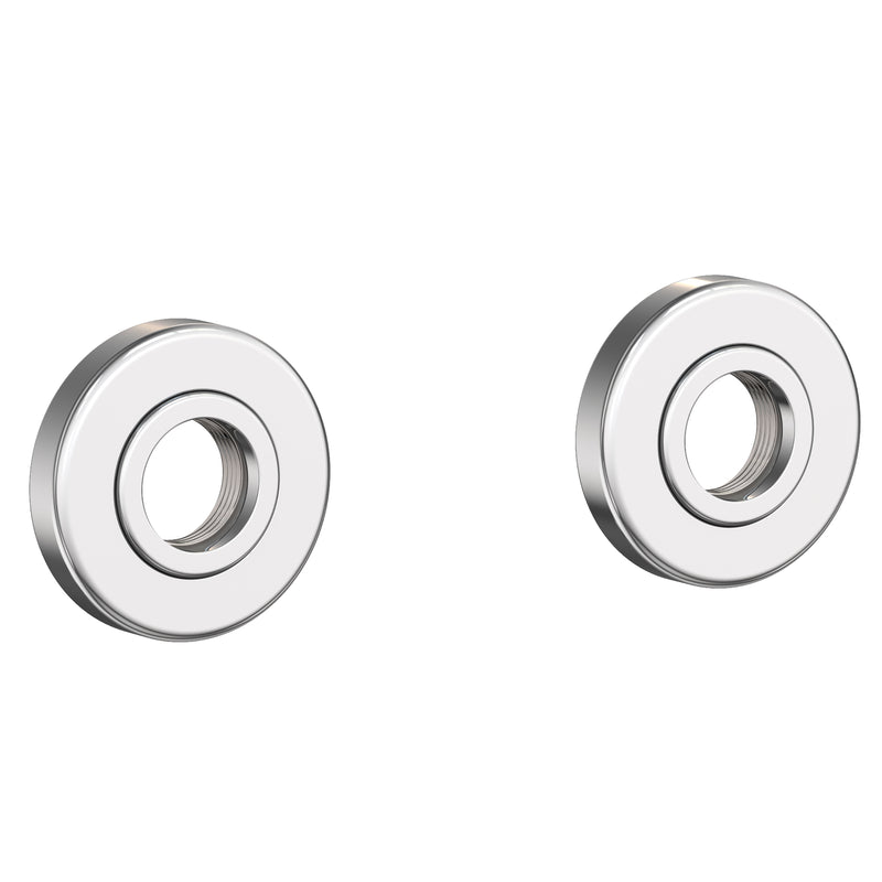 Newport Brass 2480-2400 Priya Grab Bar Decorative Rings & Mounting Kit