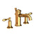 Newport Brass 2550 Ithaca Widespread Lavatory Faucet