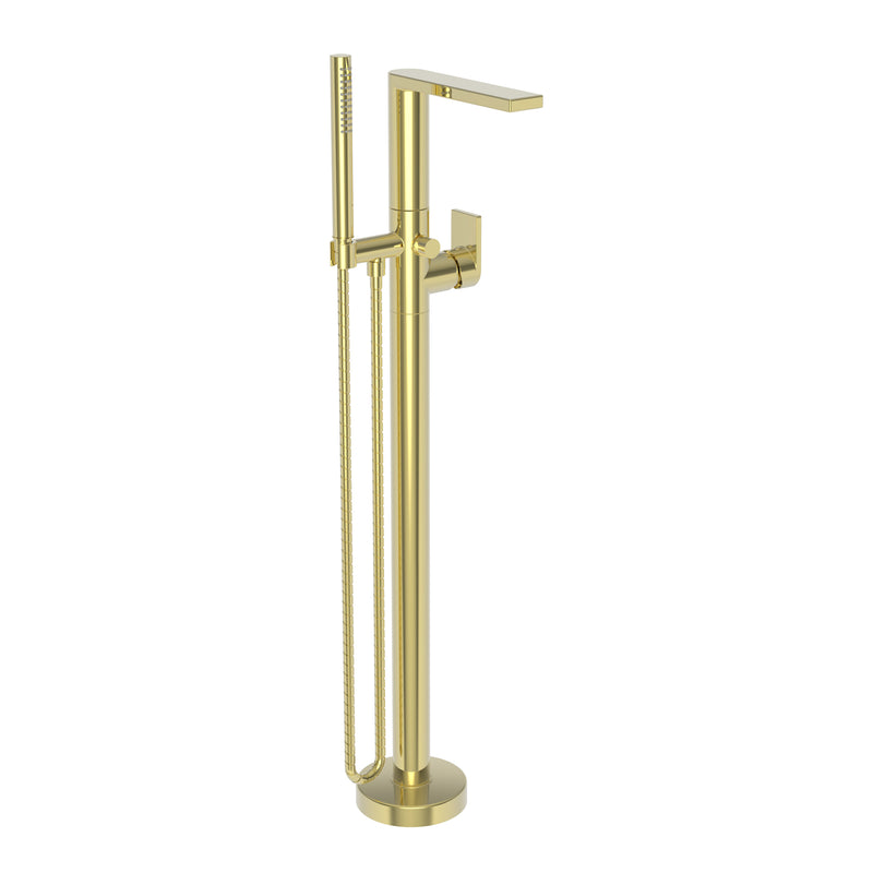 Newport Brass 2560-4261 Skylar Exposed Tub and Hand Shower Set - Free Standing