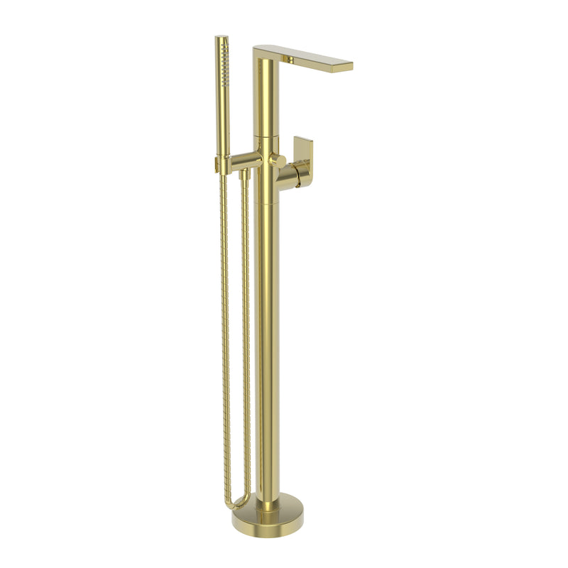 Newport Brass 2560-4261 Skylar Exposed Tub and Hand Shower Set - Free Standing