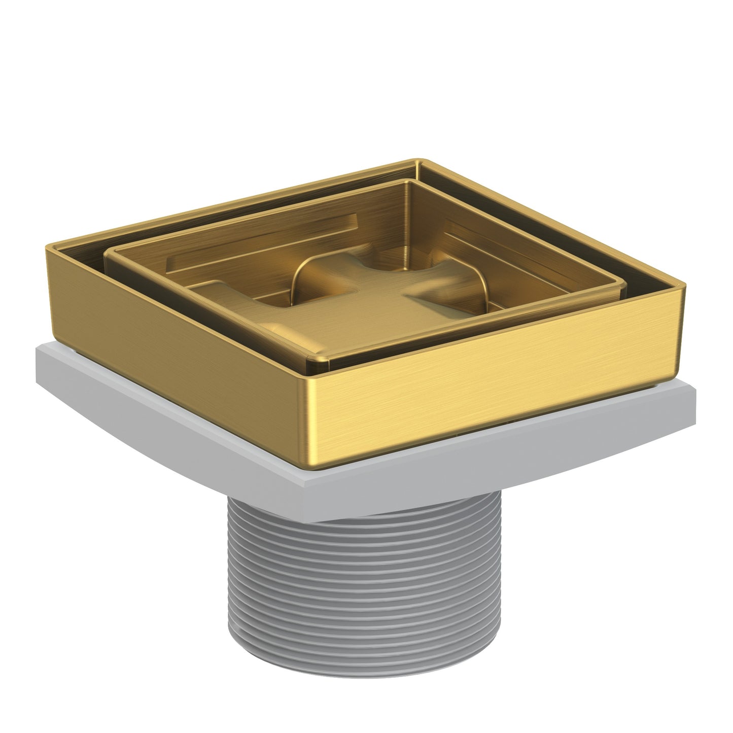 Newport Brass 277-04 4" Tile In Drain Throat