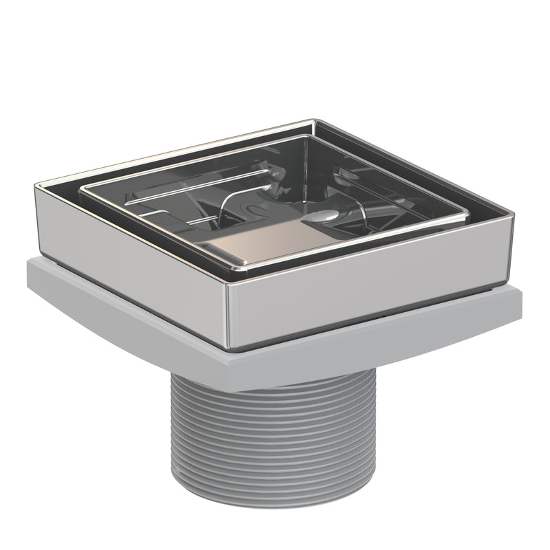 Newport Brass 277-04 4" Tile In Drain Throat