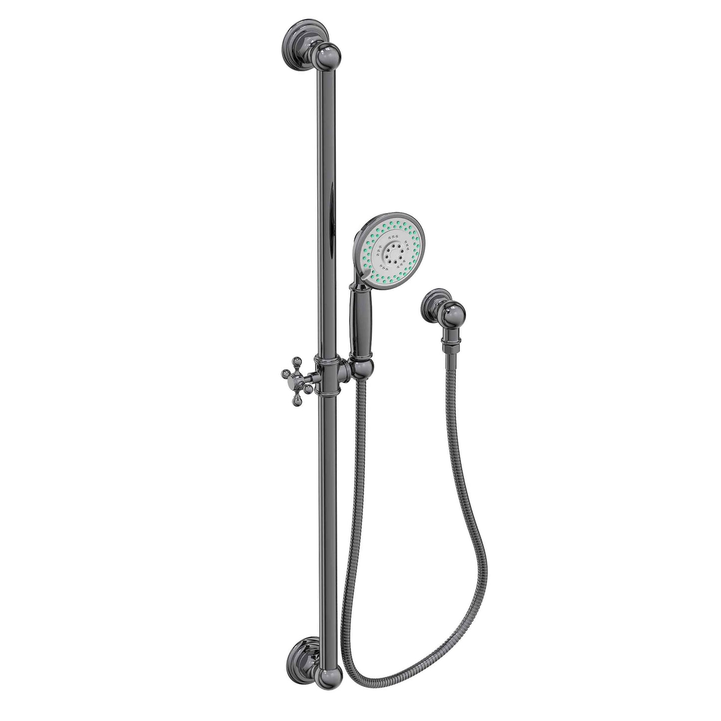 Newport Brass 280E Slide Bar With Multifunction Hand Shower Set