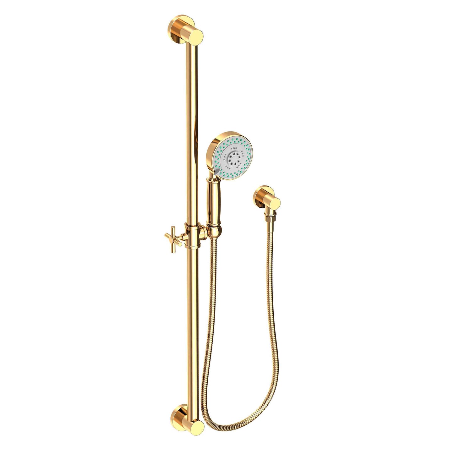 Newport Brass 280F Slide Bar With Multifunction Hand Shower Set