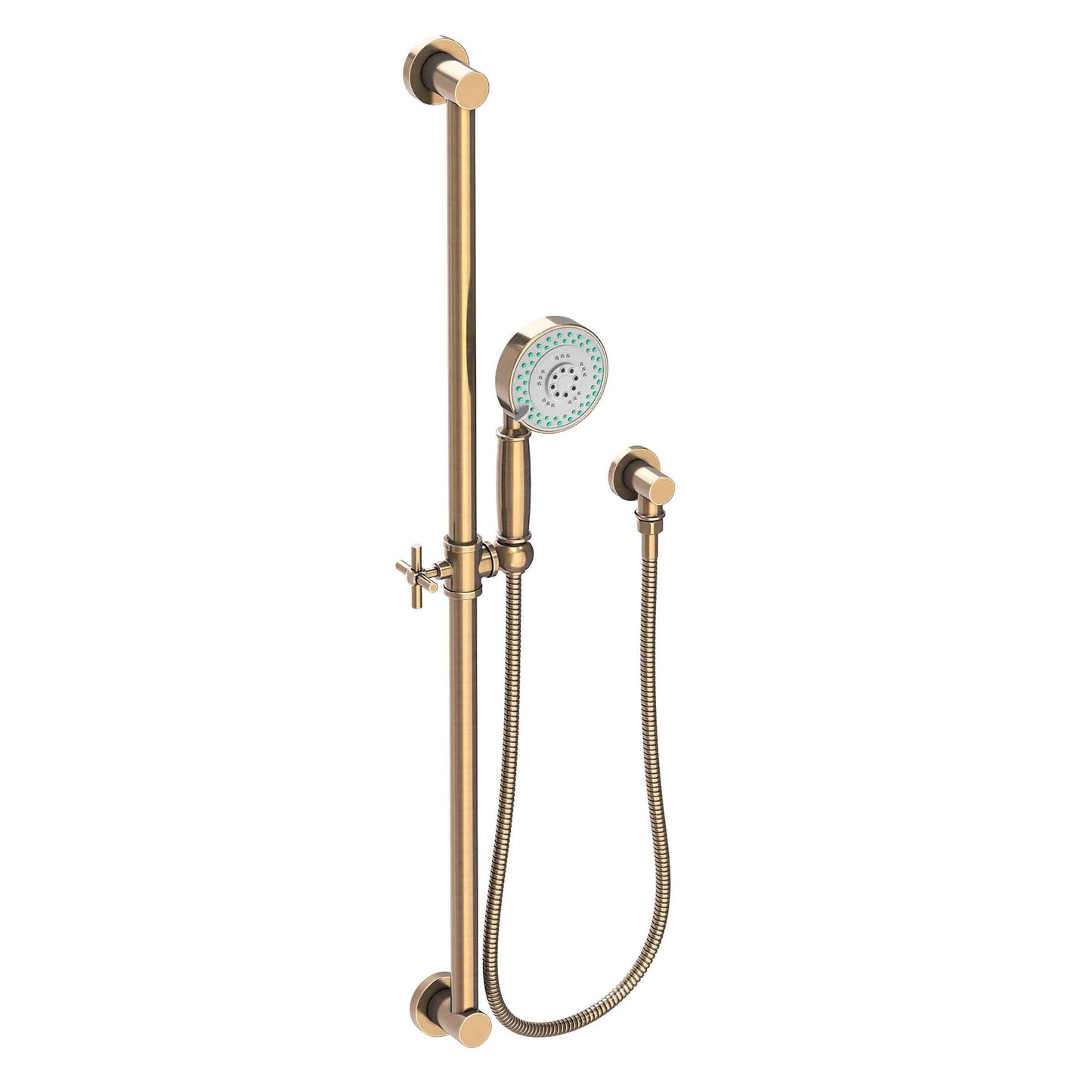 Newport Brass 280F Slide Bar With Multifunction Hand Shower Set
