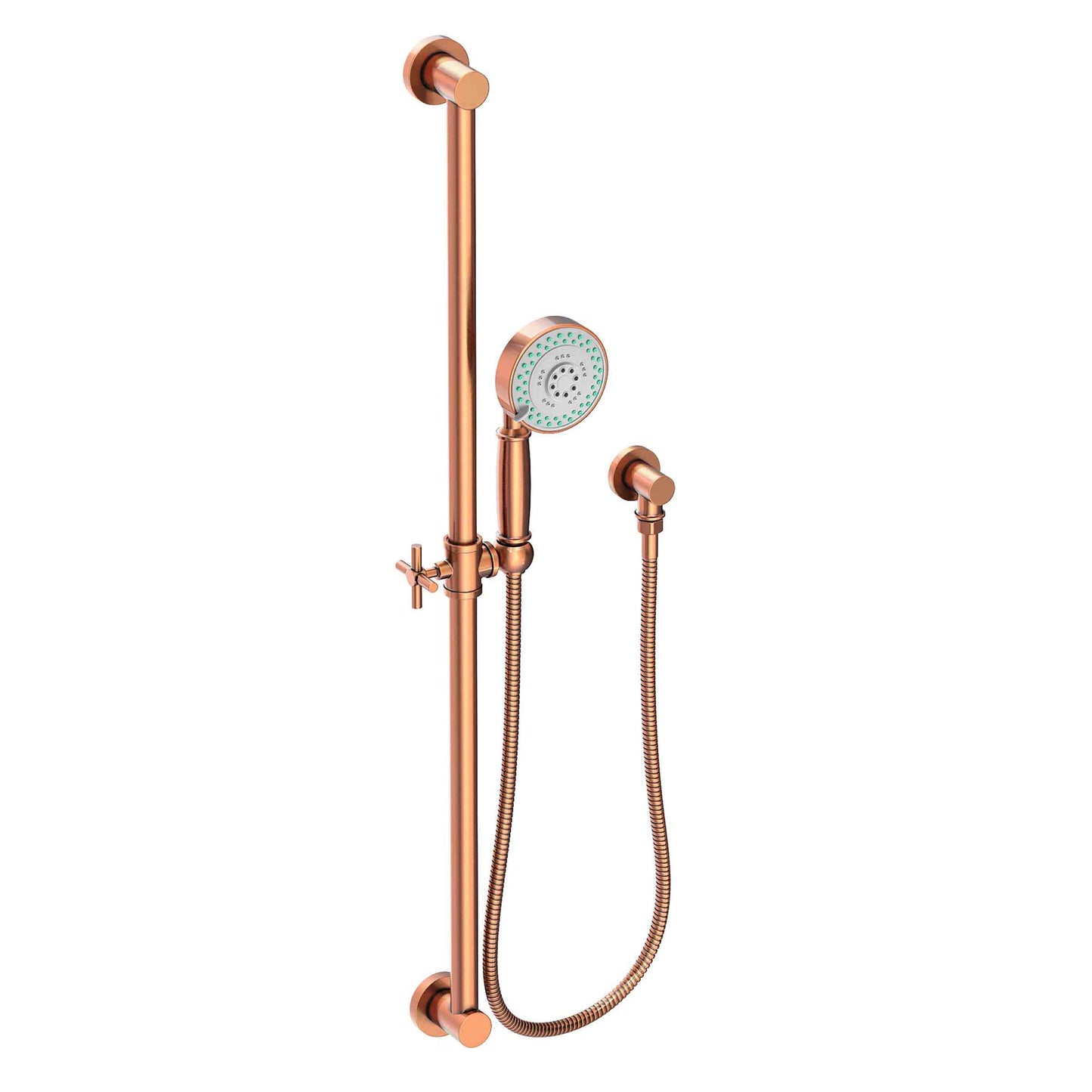 Newport Brass 280F Slide Bar With Multifunction Hand Shower Set