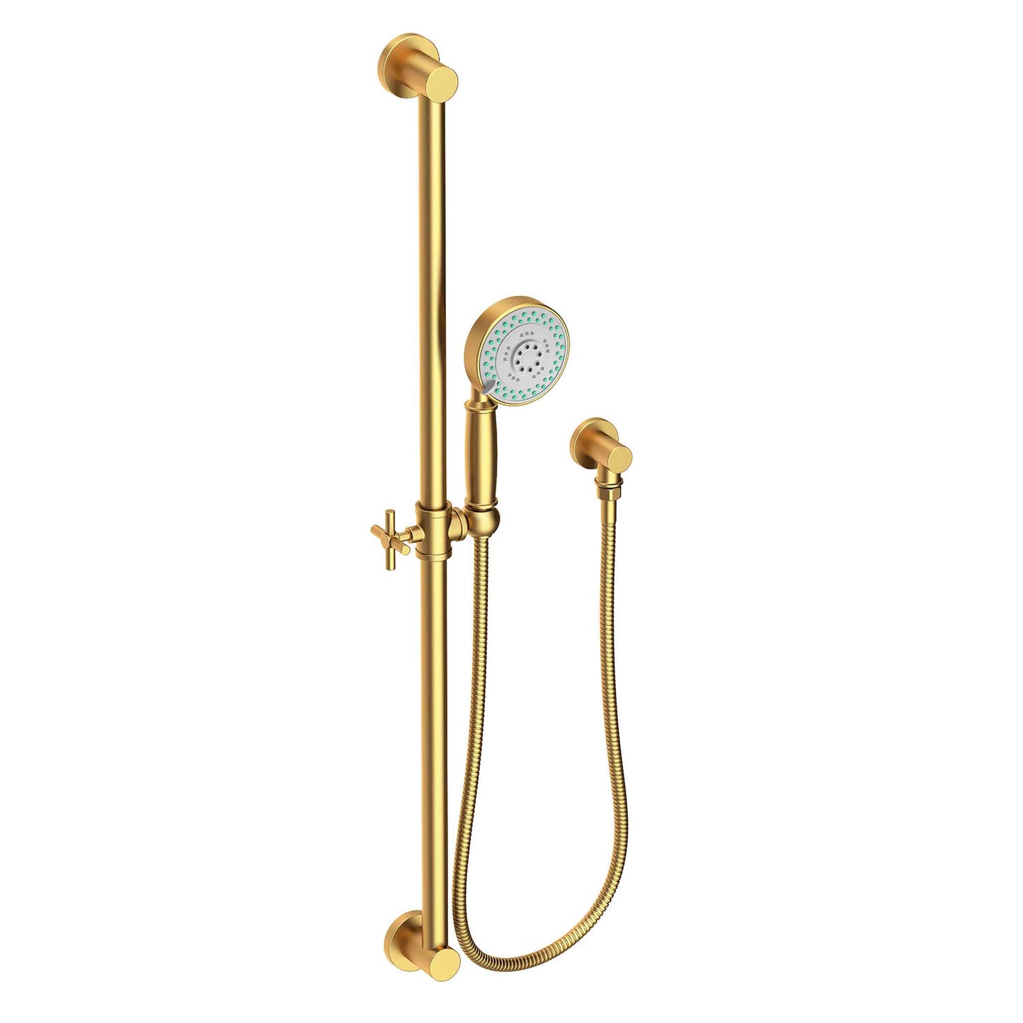 Newport Brass 280F Slide Bar With Multifunction Hand Shower Set