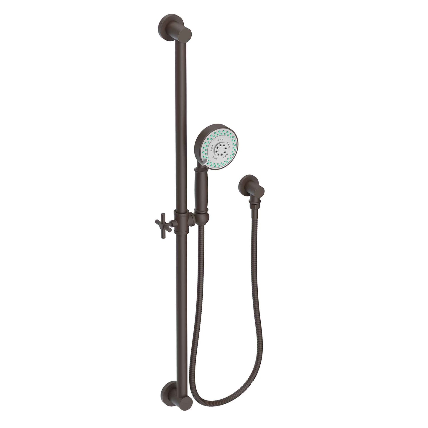 Newport Brass 280F Slide Bar With Multifunction Hand Shower Set