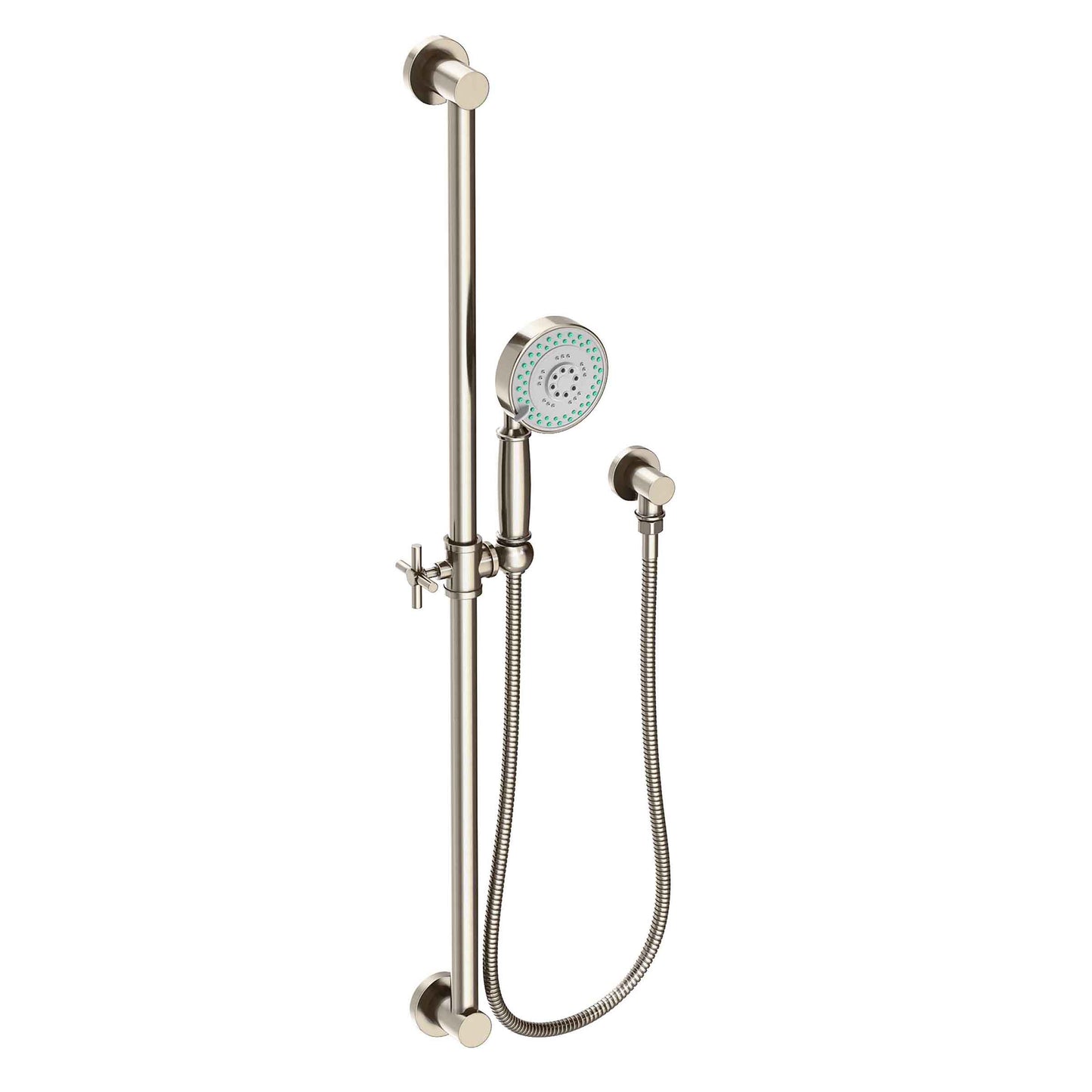 Newport Brass 280F Slide Bar With Multifunction Hand Shower Set