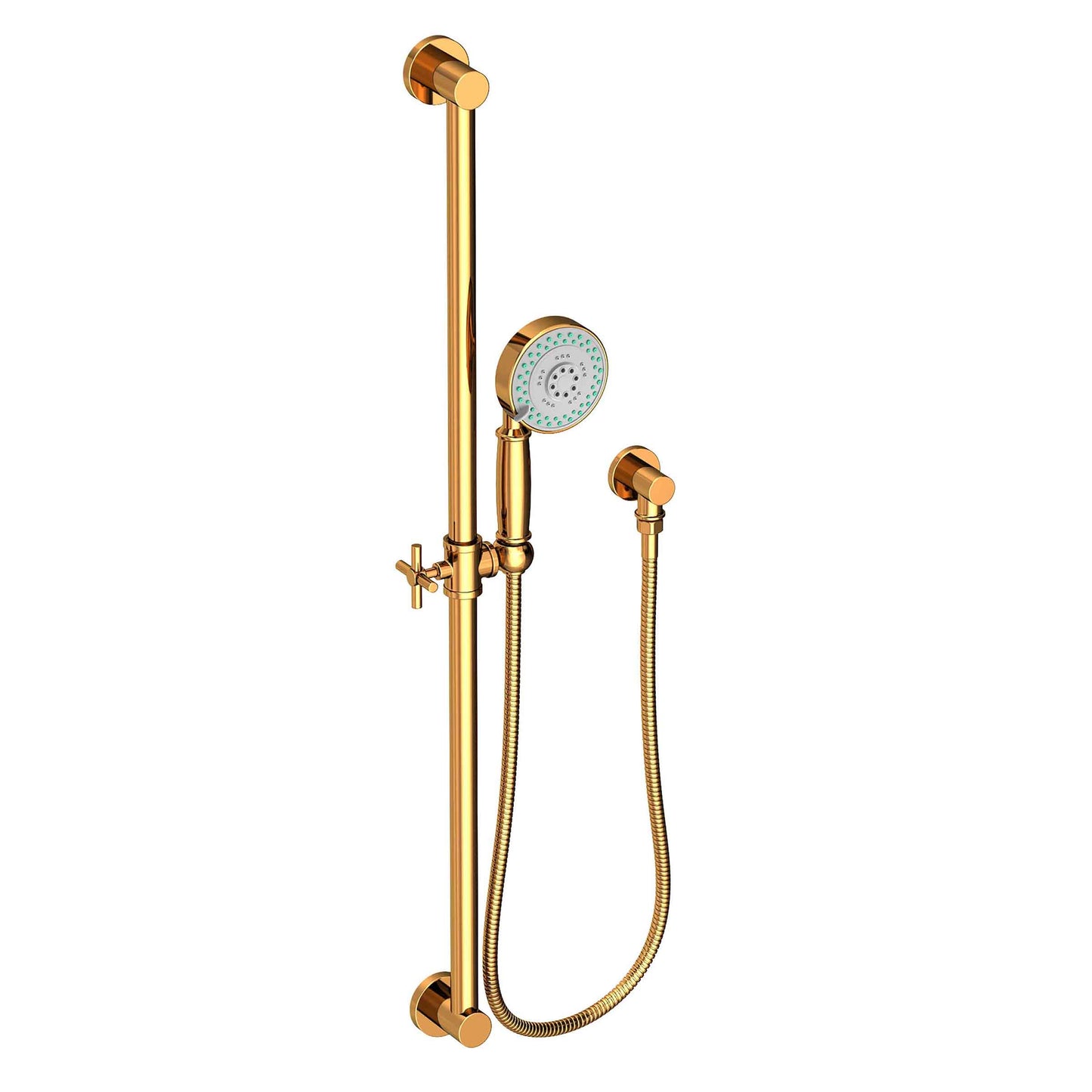 Newport Brass 280F Slide Bar With Multifunction Hand Shower Set