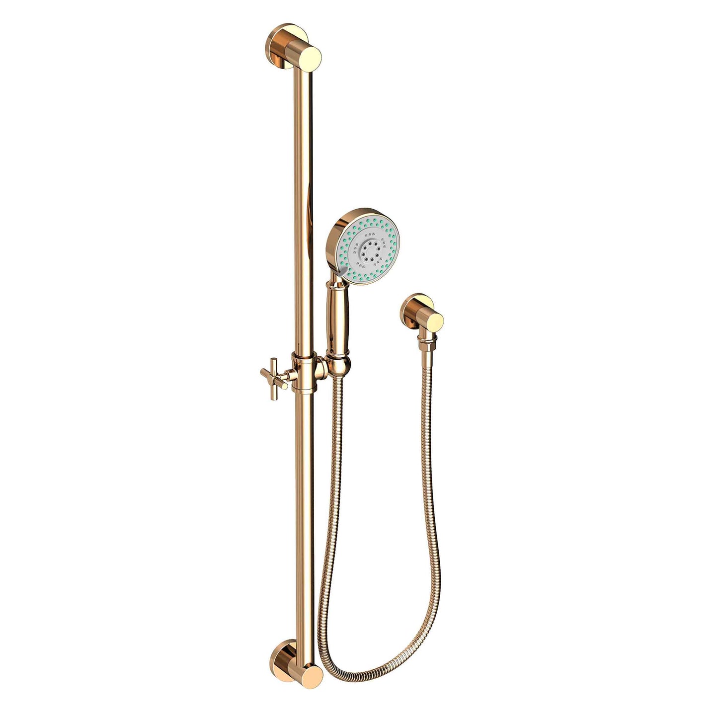 Newport Brass 280F Slide Bar With Multifunction Hand Shower Set