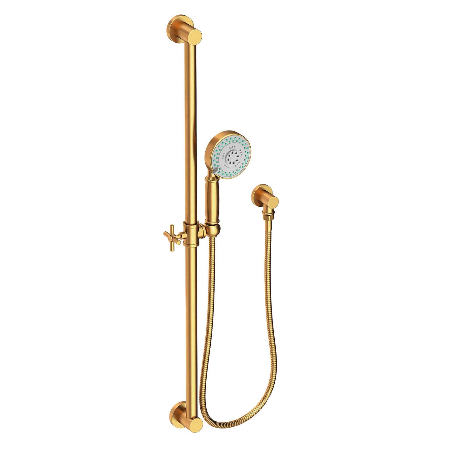 Newport Brass 280F Slide Bar With Multifunction Hand Shower Set