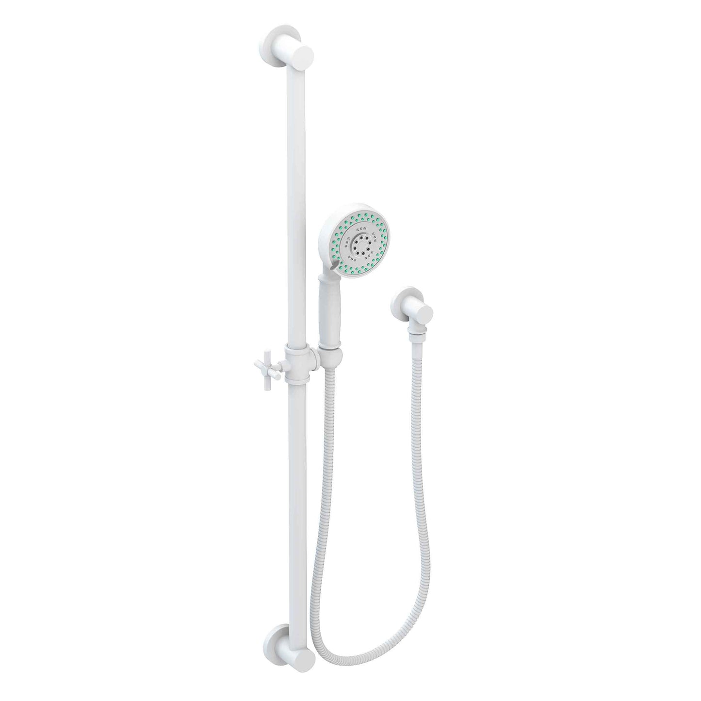 Newport Brass 280F Slide Bar With Multifunction Hand Shower Set