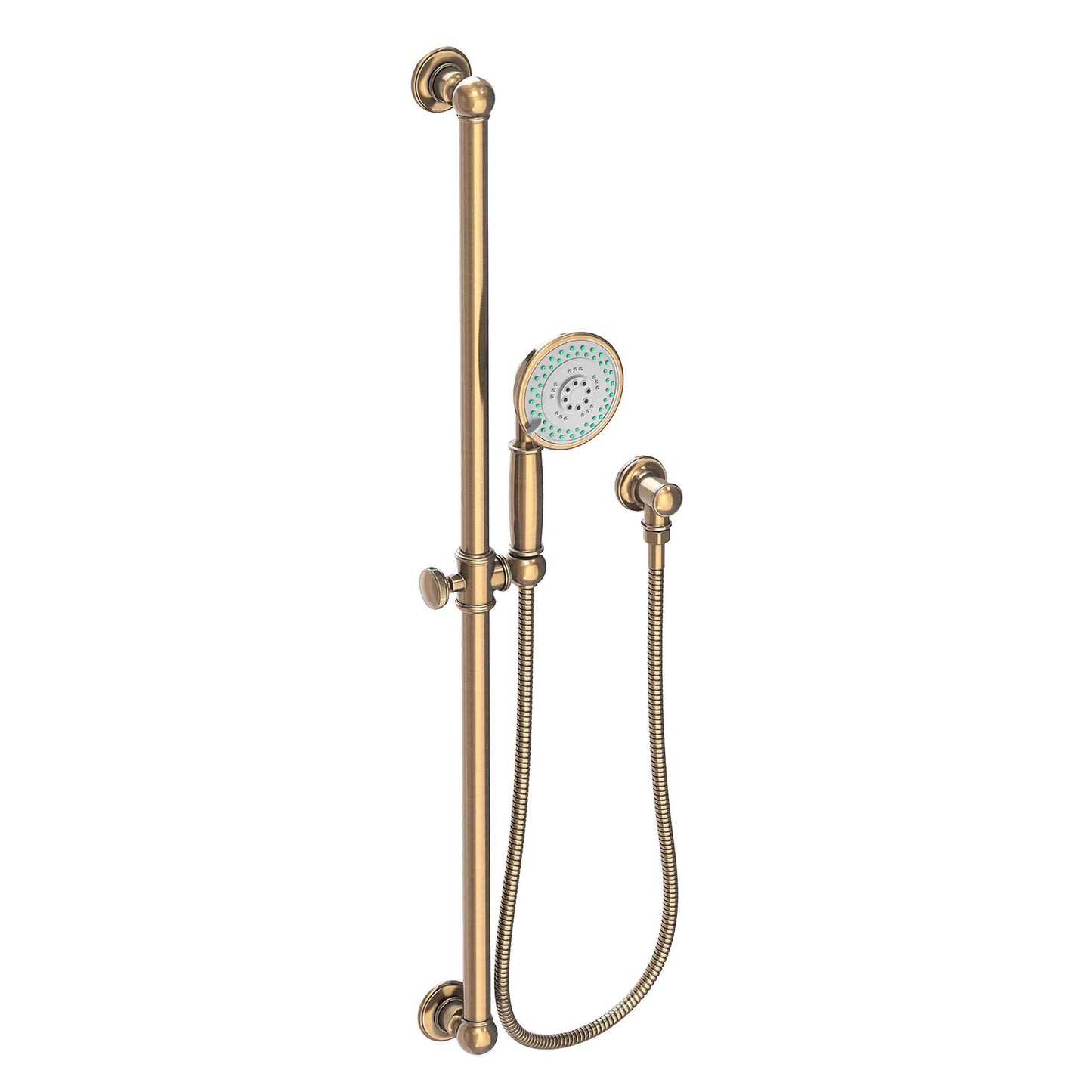 Newport Brass 280L Slide Bar With Single Function Hand Shower Set