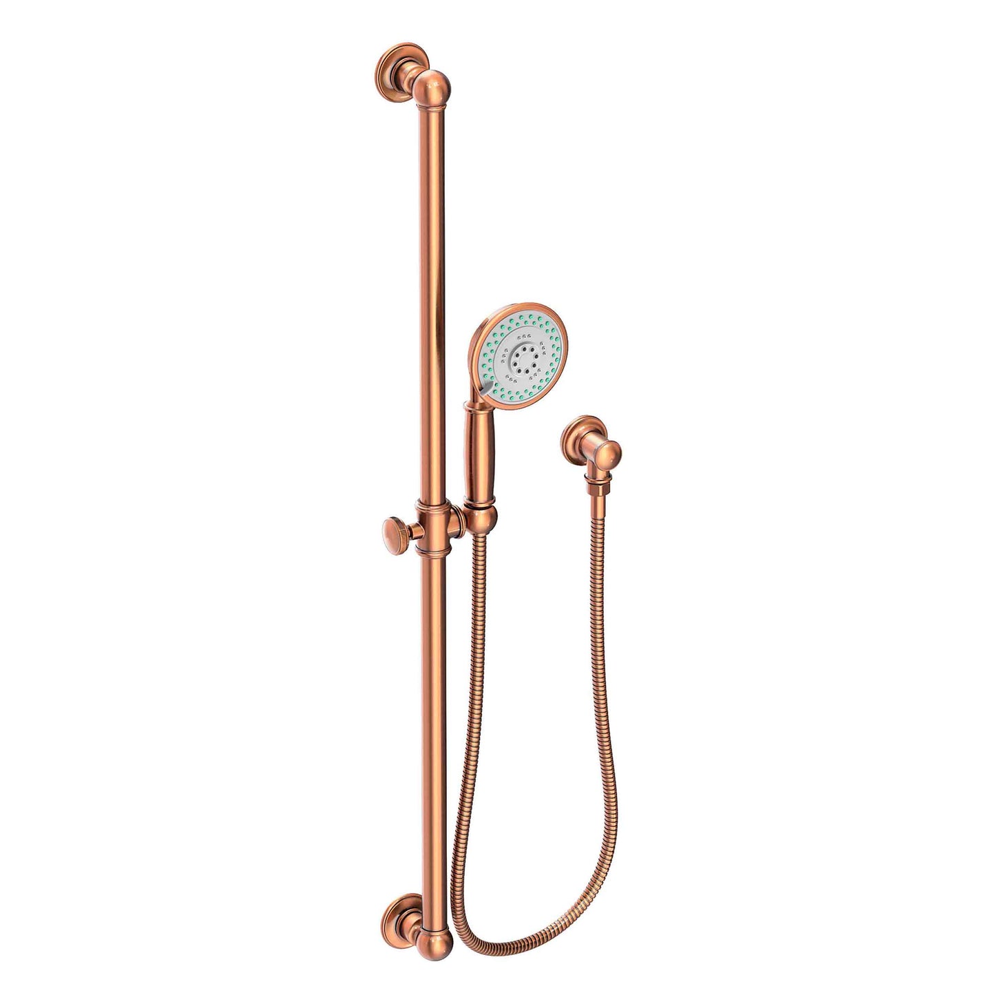 Newport Brass 280L Slide Bar With Single Function Hand Shower Set