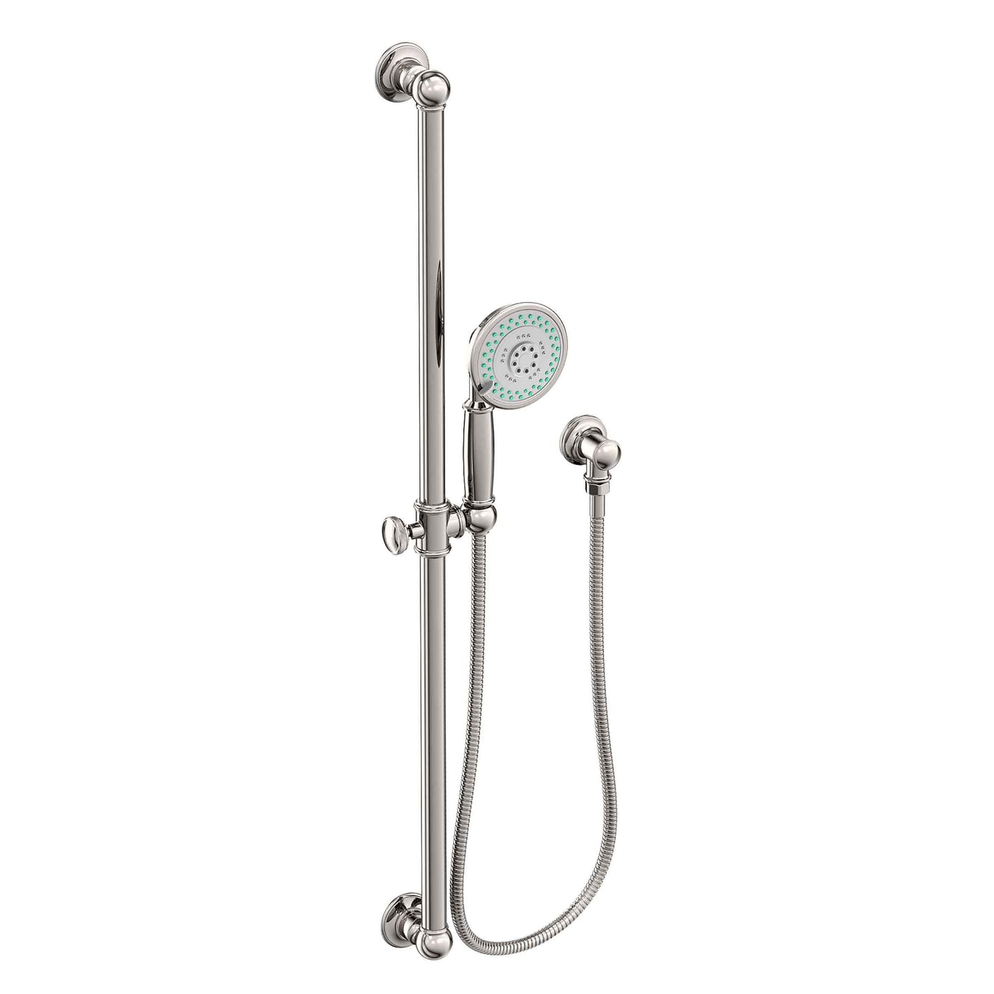 Newport Brass 280L Slide Bar With Single Function Hand Shower Set
