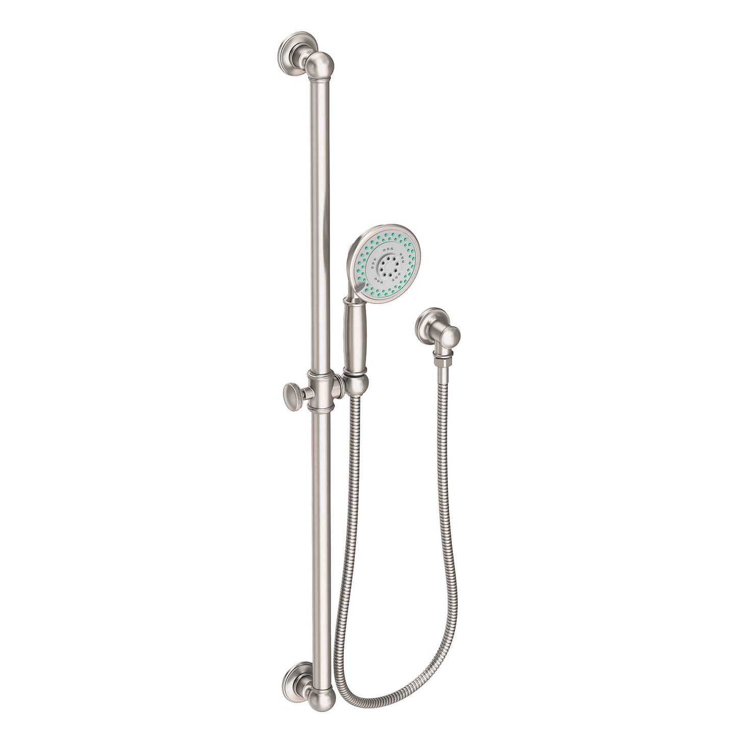 Newport Brass 280L Slide Bar With Single Function Hand Shower Set