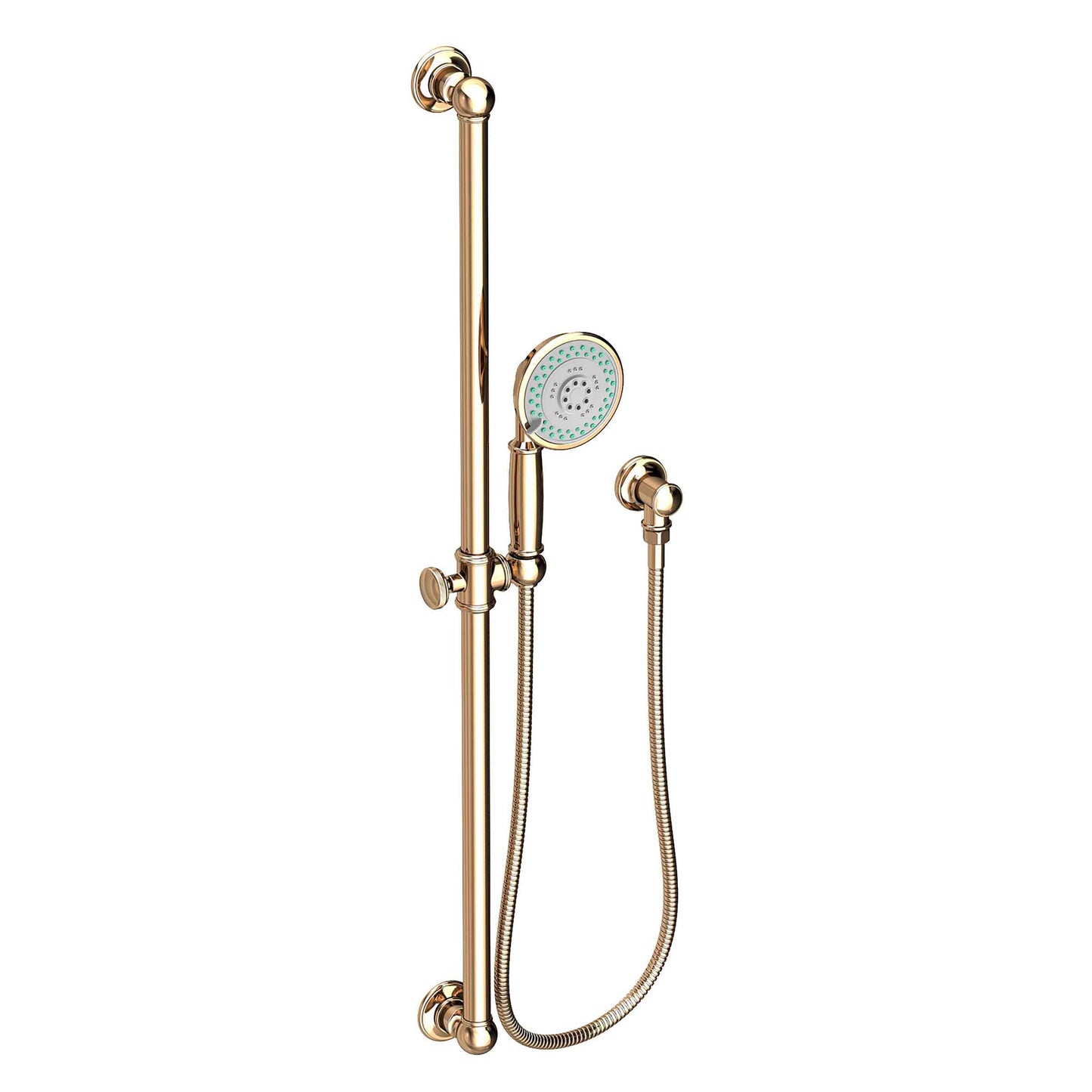 Newport Brass 280L Slide Bar With Single Function Hand Shower Set