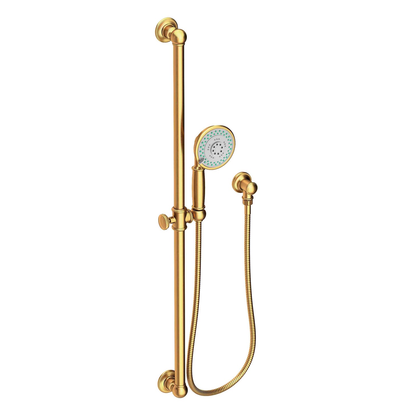 Newport Brass 280L Slide Bar With Single Function Hand Shower Set