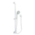 Newport Brass 280L Slide Bar With Single Function Hand Shower Set