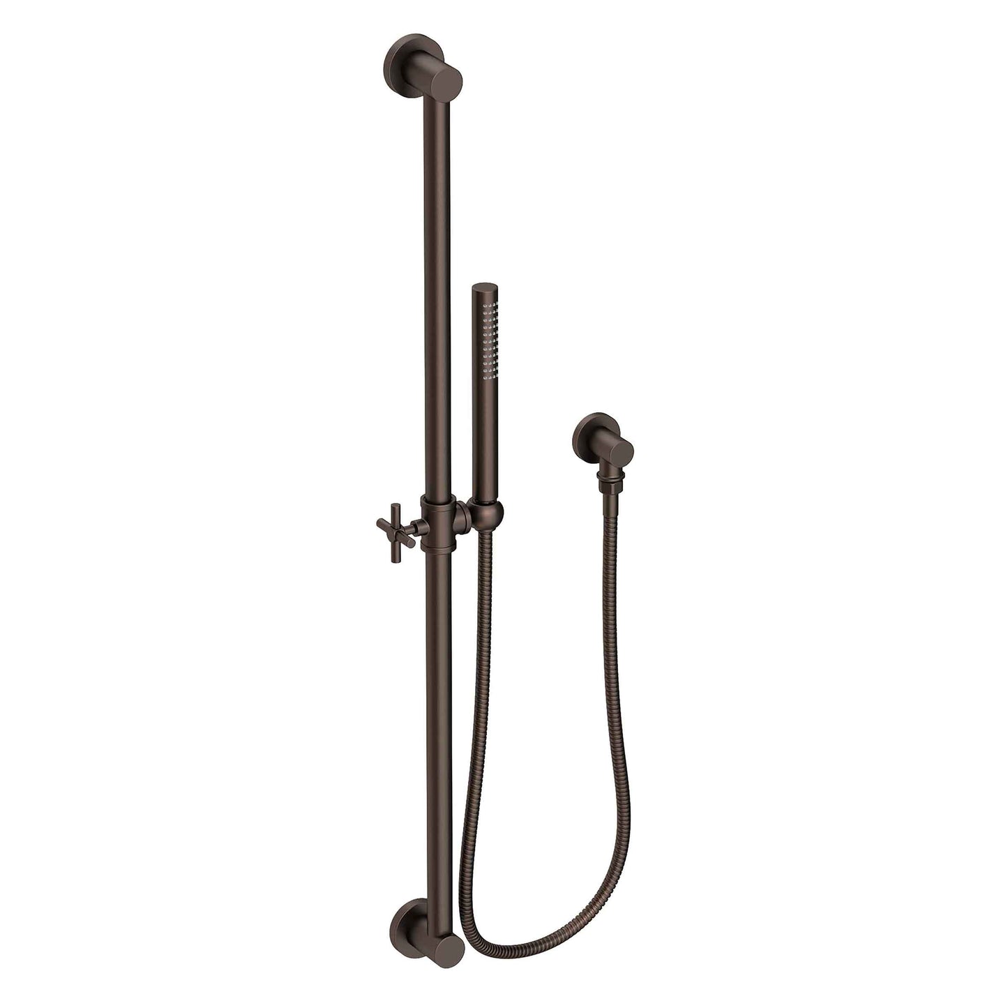 Newport Brass 280S Slide Bar With Single Function Hand Shower Set
