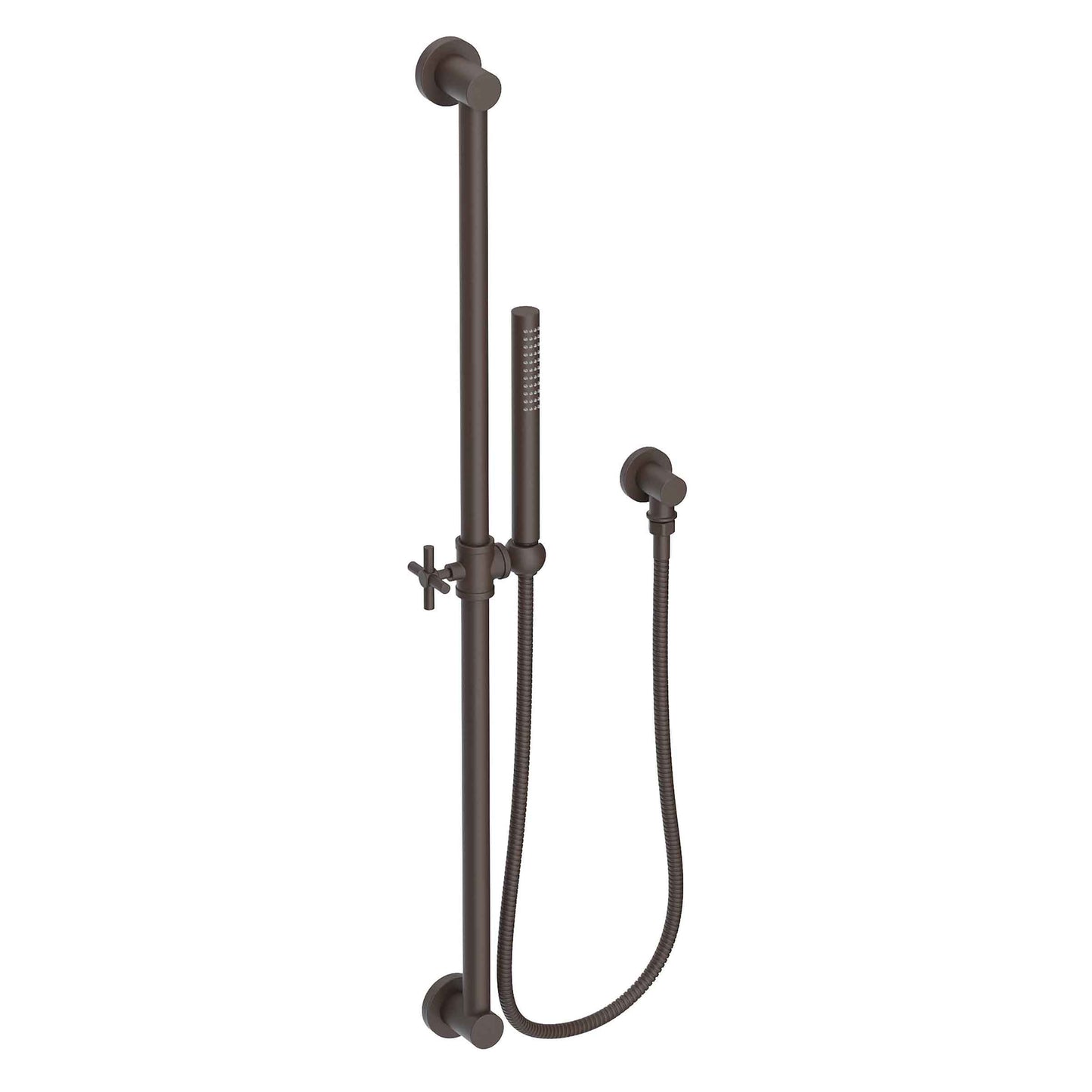 Newport Brass 280S Slide Bar With Single Function Hand Shower Set