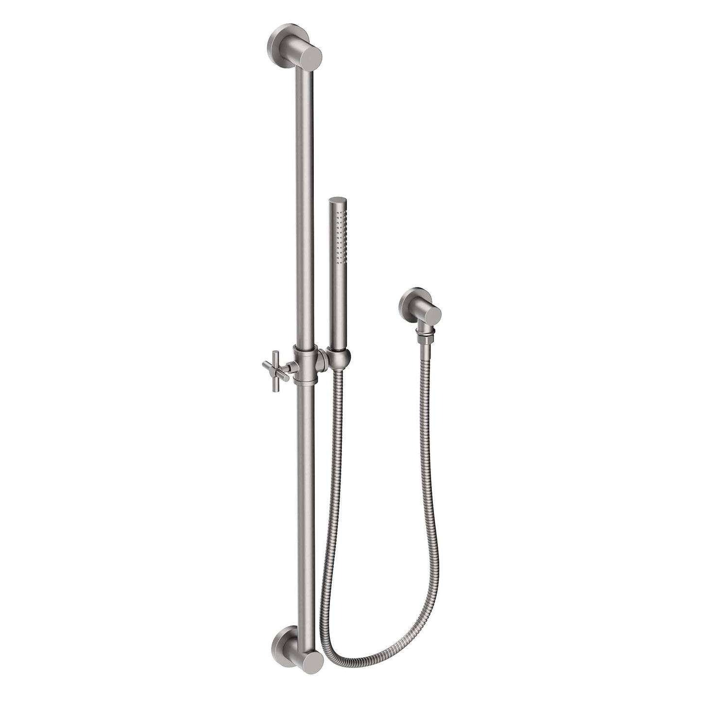 Newport Brass 280S Slide Bar With Single Function Hand Shower Set
