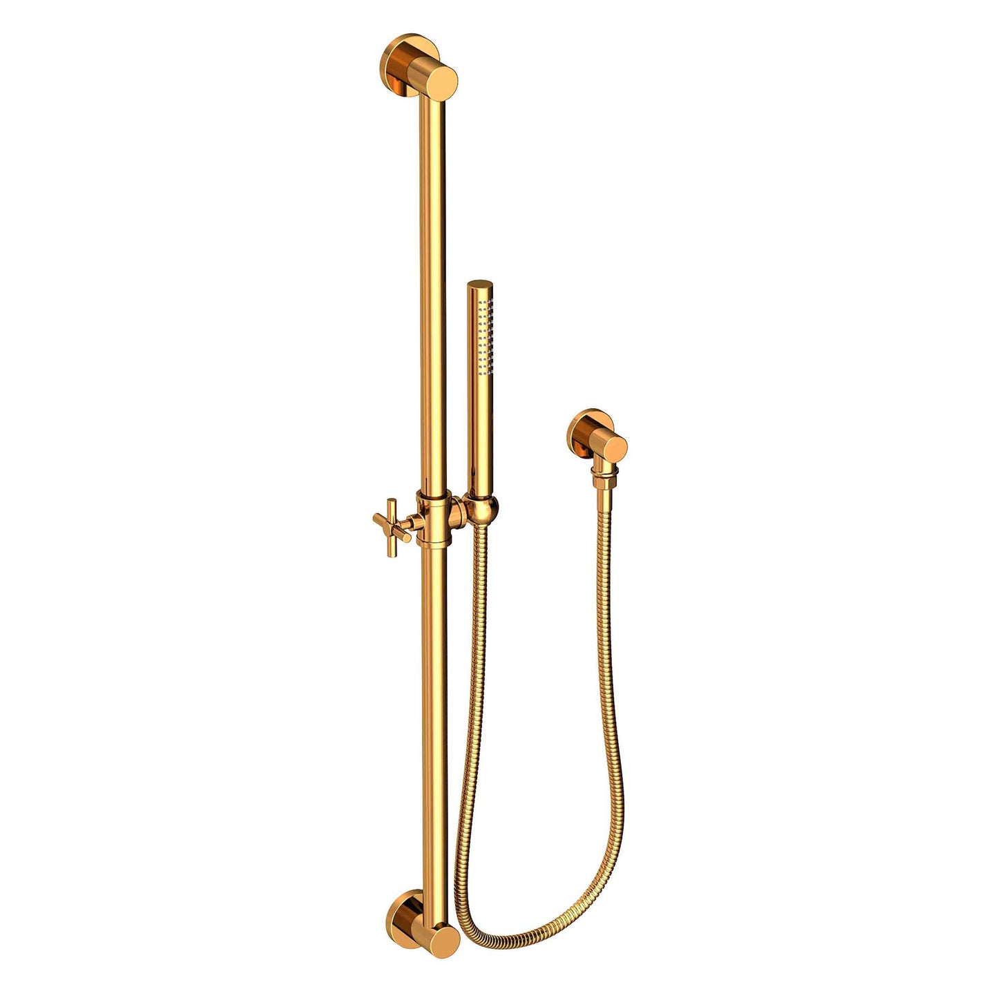 Newport Brass 280S Slide Bar With Single Function Hand Shower Set
