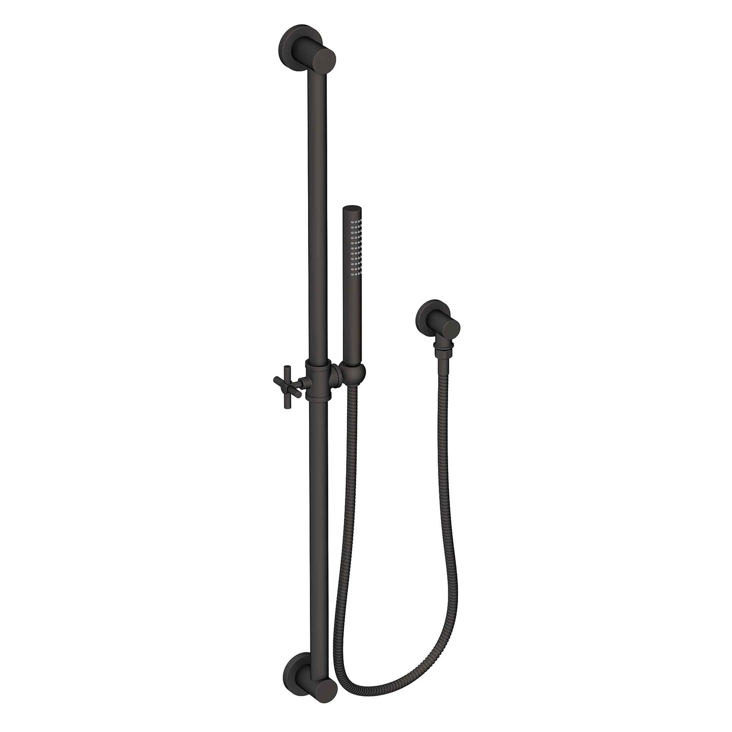 Newport Brass 280S Slide Bar With Single Function Hand Shower Set