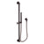 Newport Brass 280S Slide Bar With Single Function Hand Shower Set