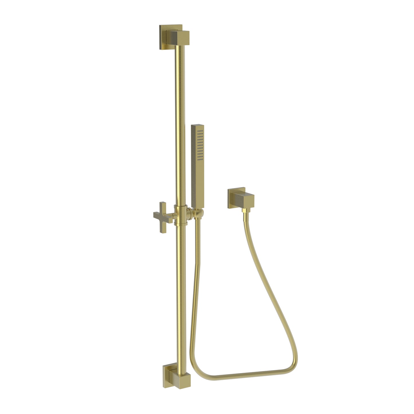 Newport Brass 280T Slide Bar With Single Function Hand Shower Set