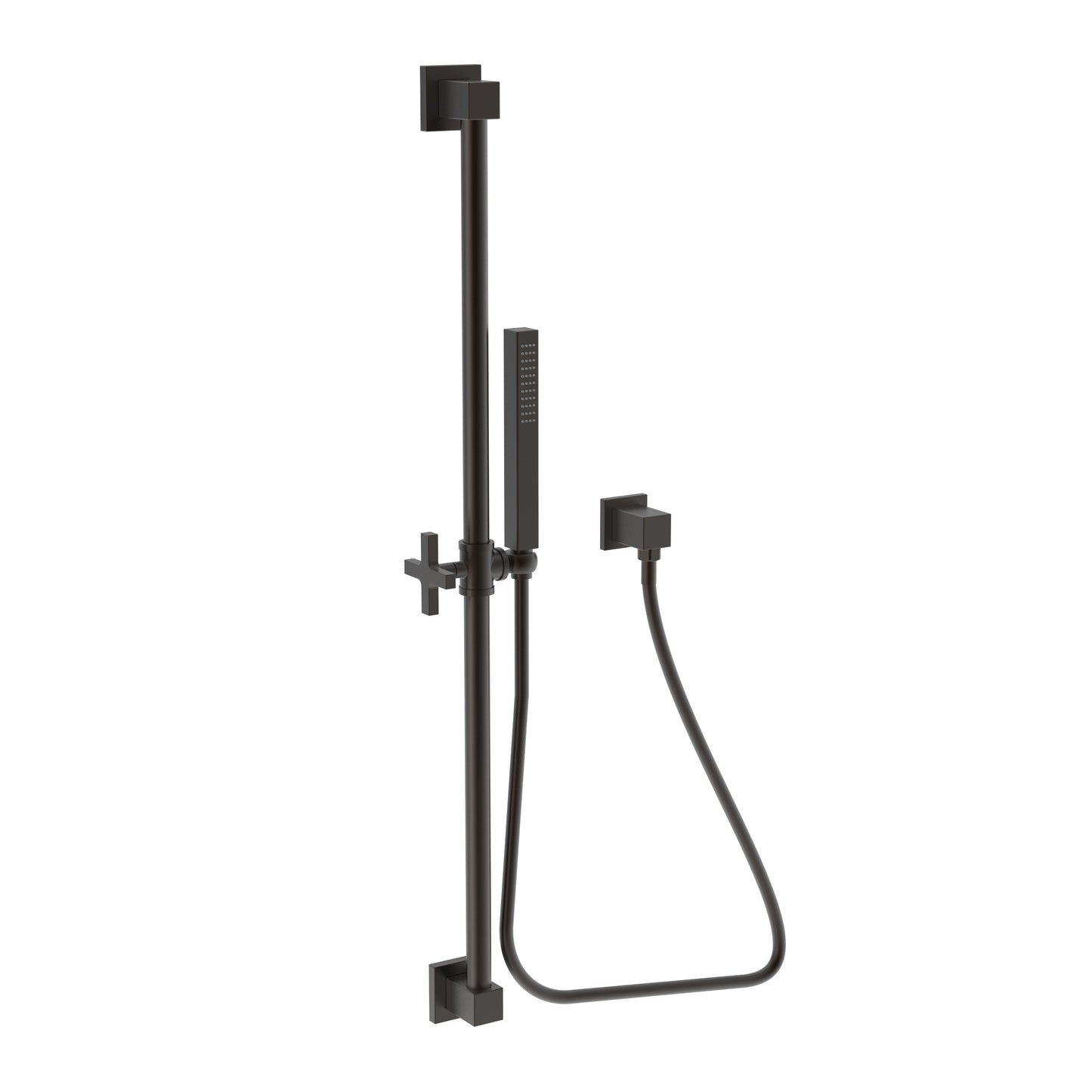 Newport Brass 280T Slide Bar With Single Function Hand Shower Set