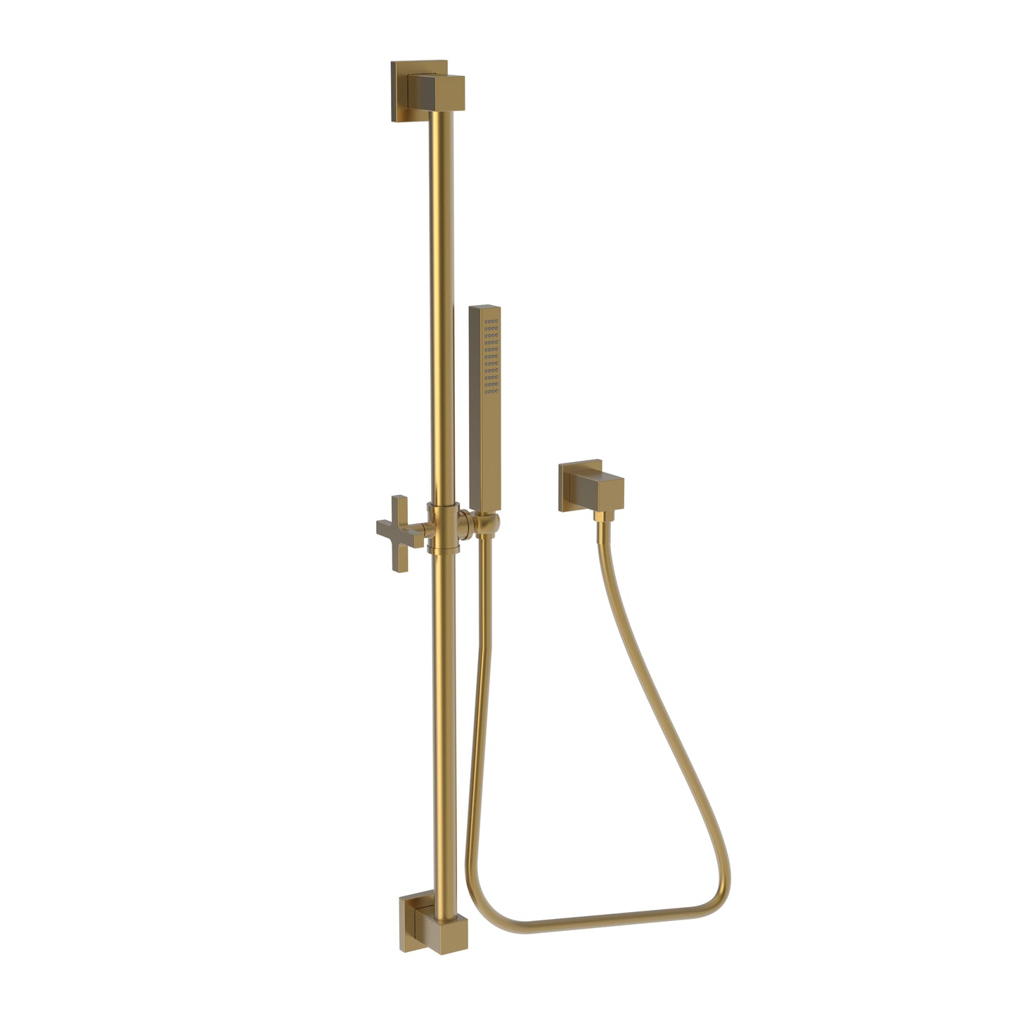Newport Brass 280T Slide Bar With Single Function Hand Shower Set