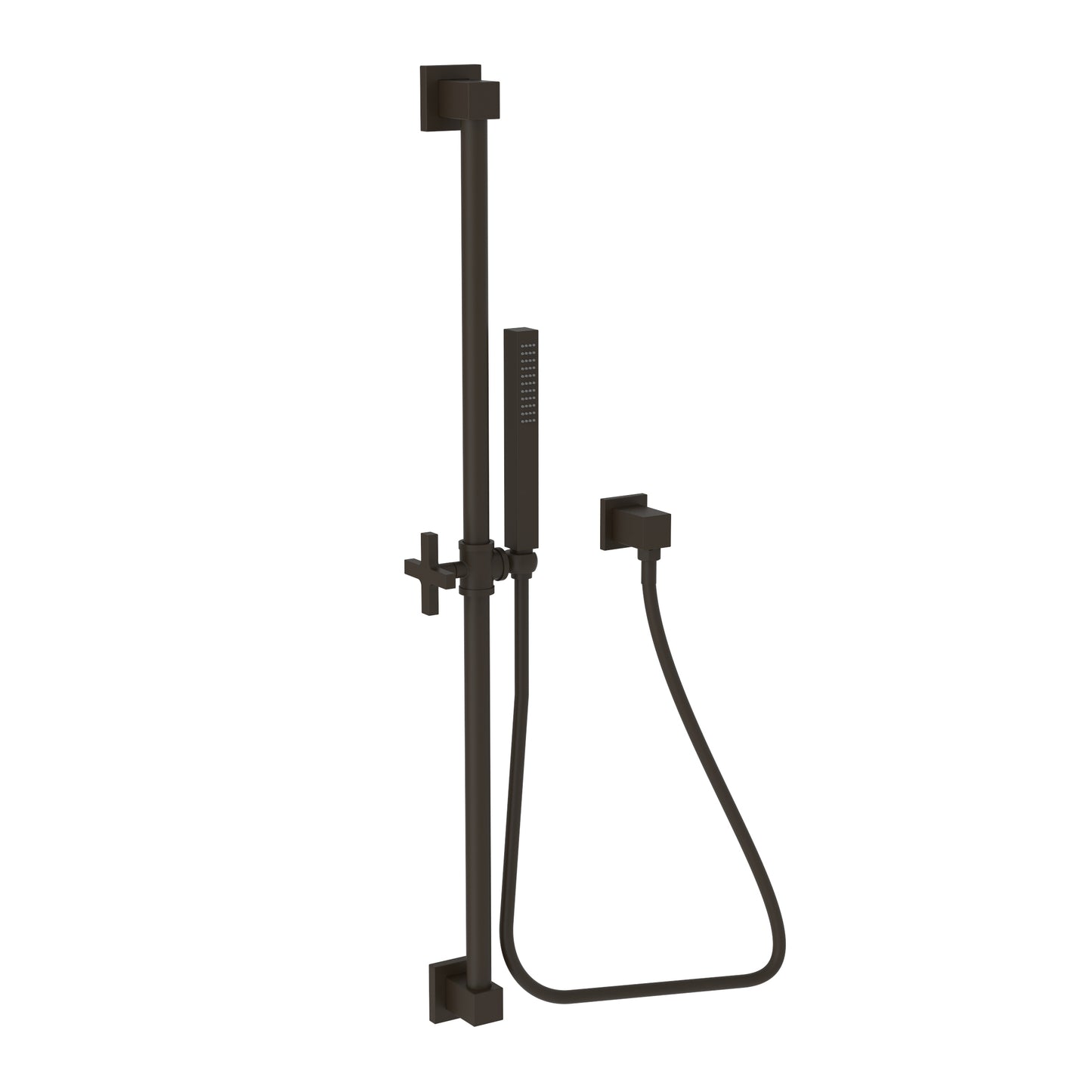Newport Brass 280T Slide Bar With Single Function Hand Shower Set