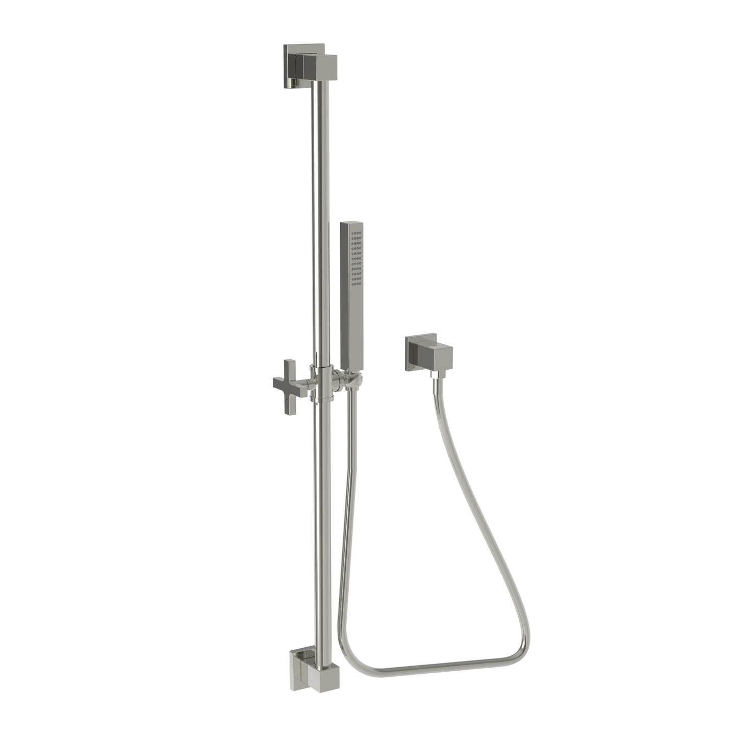 Newport Brass 280T Slide Bar With Single Function Hand Shower Set