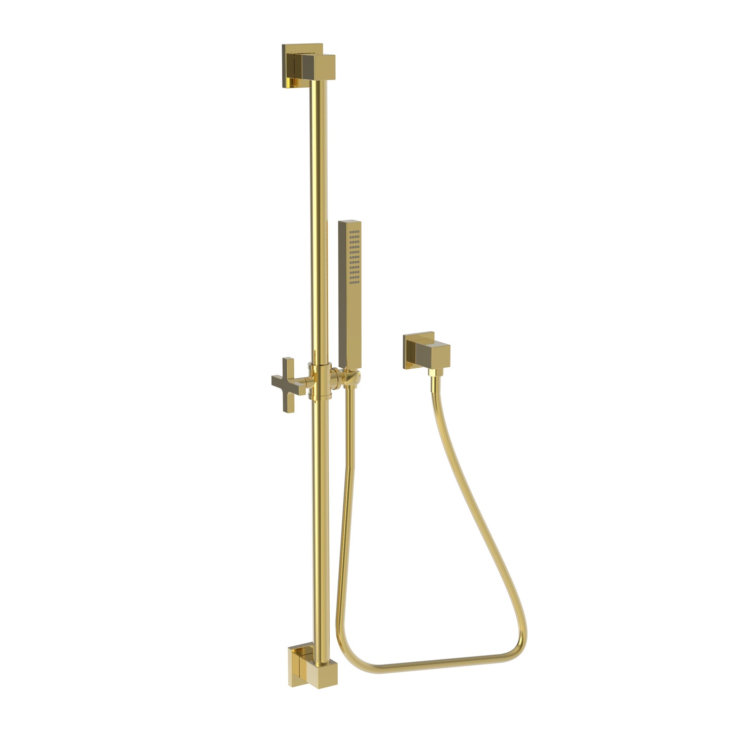 Newport Brass 280T Slide Bar With Single Function Hand Shower Set