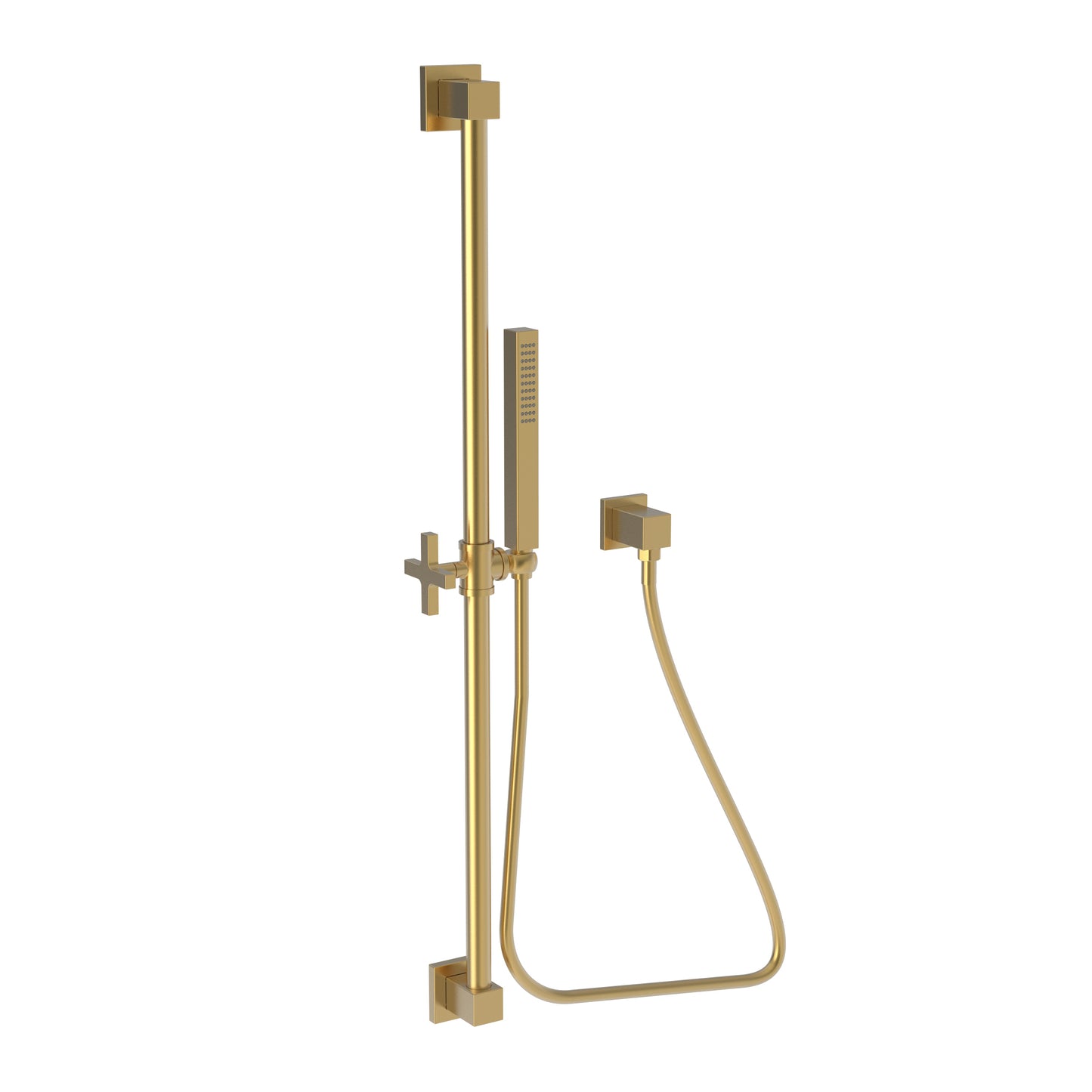 Newport Brass 280T Slide Bar With Single Function Hand Shower Set